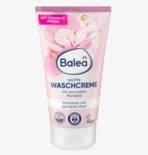 Sữa rửa mặt Balea Sanfte Waschcreme cho da khô và da nhạy cảm, 150 ml