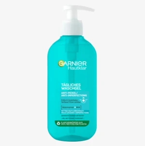 Sữa rửa mặt trị mụn Garnier Hautklar Tägliches Anti-Pickel Waschgel, 200ml