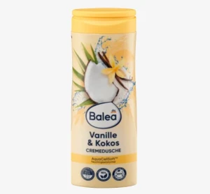 Sữa tắm Balea Cremedusche Vanille & Cocos hương vani dừa, 300 ml