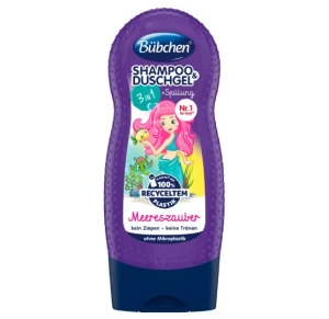 Sữa tắm gội Bubchen Kids Shampoo & Duschgel + Spülung Meereszauber, 230ml