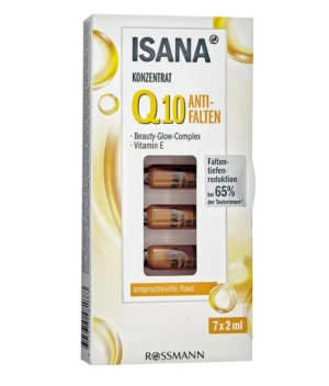 Tinh chất ISANA Q10 Anti-Falten Konzentrat chống lão hóa, giảm nếp nhăn, 7x2ml