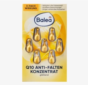 Viên nang dưỡng da Balea Konzentrat Q10 Anti-Falten chống nhăn, 7 viên