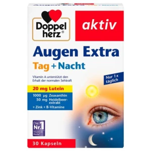 Viên uống bổ mắt Doppelherz Augen Extra Tag Nacht, 30 viên