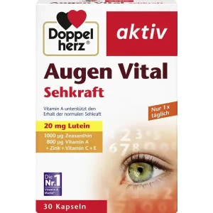 Viên uống bổ mắt Doppelherz Augen Vital Sehkraft Kapseln, 30 viên