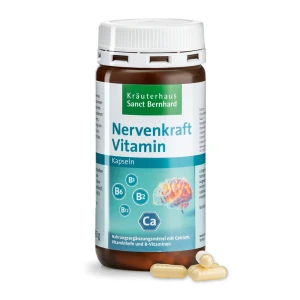 Viên uống bổ thần kinh Sanct Bernhard Nervenkraft Vitamin Kapseln, 180 viên