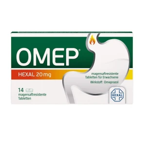 Viên uống dạ dày OMEP Hexal 20mg, 14 viên