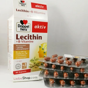 Viên uống Doppelherz aktiv Lecithin + B-Vitamine