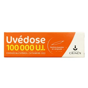 Vitamin D3 liều cao Uvedose 100.000 U.I. CRINEX, 1 ống