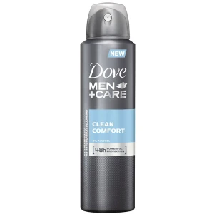 Xịt khử mùi nam Dove MEN CARE Clean Comfort, 150ml