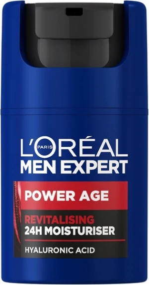 Kem chống lão hóa L'Oréal Men Expert Power Age Moisturiser Hydrating & Revitalising Hyaluronic Acid
