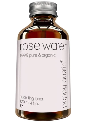 Nước hoa hồng Poppy Austin Pure Rose Water Facial Toner - Finest, Triple Purified Morocan Rosewater 120 ml