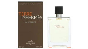 Nước hoa nam HERMÉS Terre D'Hermes Eau de Toilette spray for Men 100ml - Hàng chính hãng