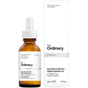 Serum siêu dưỡng trắng da giảm thâm nám kết hợp Vitamin C và Arburin The Ordinary Ascorbic Acid 8% Alpha Arbutin 2%