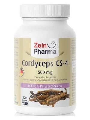 Đông Trùng Hạ Thảo Zeinpharma Cordyceps CS-4 500 mg, 120 Viên Nang