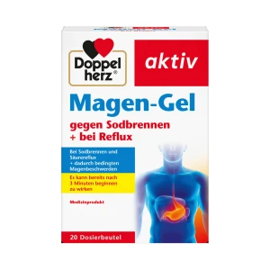 Doppelherz, Gel dạ dày trị chứng ợ nóng + Trào ngược Magen-Gel bei Sodbrennen + Reflux