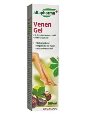 Kem Bôi Giãn Tĩnh Mạch Altapharma Venen Gel, 100 ml