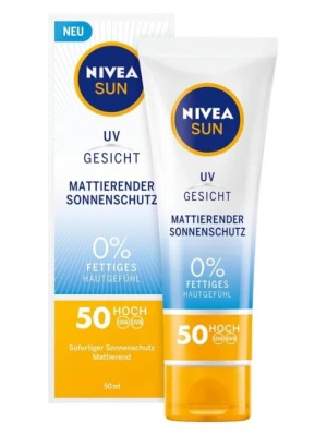 Kem Chống Nắng Nivea Sun UV Gesicht Spf 50, 50 ml