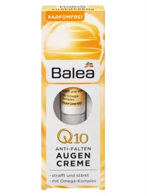 Kem Dưỡng Mắt Balea Q10 Chống Thâm Quầng Bọng Mắt, 15 ml