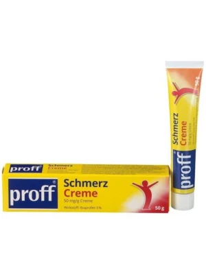 Kem Giảm Đau Proff SchmerzCreme Cho Bệnh Thấp Khớp Cơ, Thoái Hóa Khớp, 50 ml