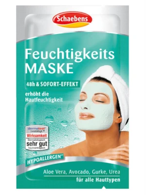 Mặt Nạ Schaebens Căng Mịn Làn Da, 2 x 5 ml