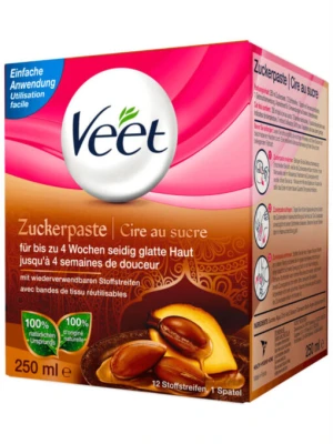 Sáp Tẩy Lông Veet Zuckerpaste Dạng Wax Ấm, 250 ml