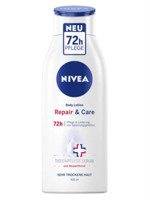 Sữa Dưỡng Thể NIVEA Repair and Care Body Lotion Cho Da Rất Khô, 400ml