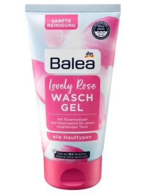 Sữa Rửa Mặt Balea Lovely Rose Waschgel Chiết Xuất Hoa Hồng, 150 ml