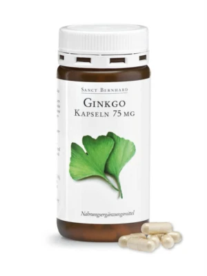 Thuốc Bổ Não Sanct Bernhard Ginkgo Kapseln 75mg, 240 Viên