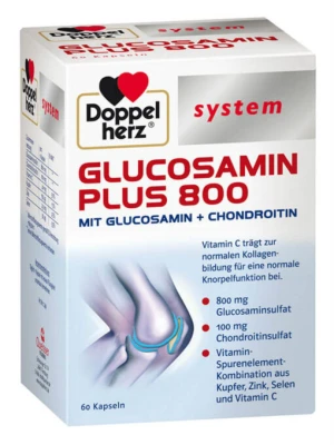 Thuốc Bổ Xương Khớp Doppelherz System Glucosamin Plus 800, 60 Viên