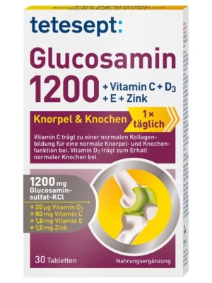 Thuốc Bổ Xương Khớp Tetesept Glucosamin 1200, 30 viên