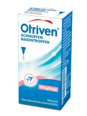 Thuốc Nhỏ Mũi Otriven 0,025% Nasentropfen Cho Trẻ Sơ Sinh Và Trẻ Dưới 2 Tuổi, 10ml