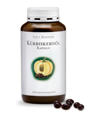 Thuốc Trị Tiểu Đêm Sanct Bernhard Kurbiskernol Kapseln, 400 Viên