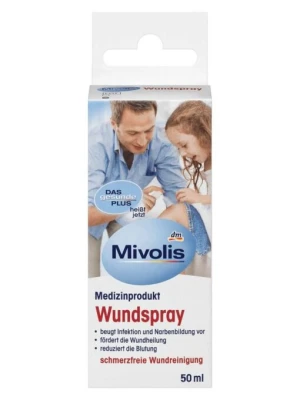 Thuốc Xịt Vết Thương Mivolis Wundspray, 50ml