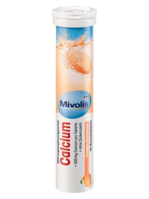Viên Sủi Mivolis Calcium, 20 Viên