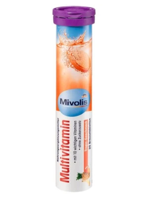 Viên Sủi Mivolis Vitamin Tổng Hợp, 20 Viên