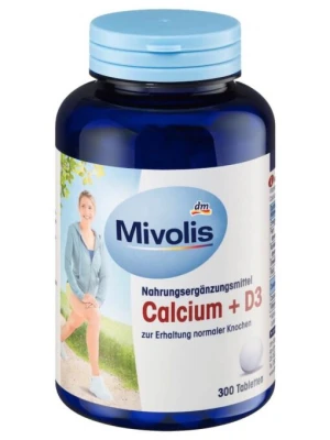 Viên Uống Mivolis Calcium D3, 300 Viên