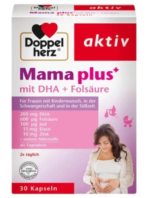 Vitamin Tổng Hợp Cho Bà Bầu Doppelherz, 30 Viên