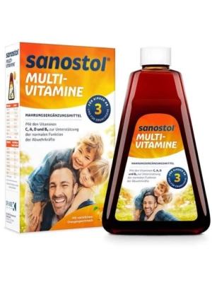 Vitamin Tổng Hợp Sanostol Số 3 Cho Bé Trên 3 Tuổi, 230 ml