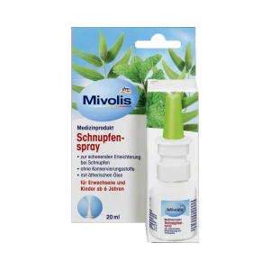 Xịt Chống nghẹt mũi do cảm lạnh Mivolis Schnupfen Spray 20ml