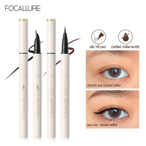 Bút kẻ mắt Focallure dạng lỏng chống thấm nước nhanh khô 0.6g