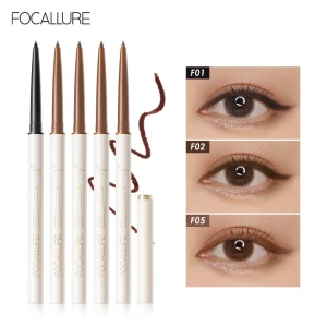 Chì kẻ mắt Focallure siêu mảnh 1.7mm mềm mịn lâu trôi chống nước 1g