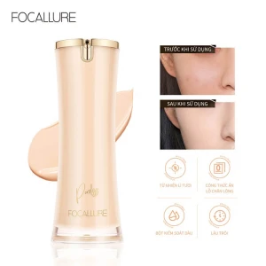 Kem nền Focallure dạng lỏng kiểm soát dầu, che lỗ chân lông
