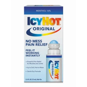 Dầu nóng xoa bóp giảm đau nhức chai lăn ICY HOT BALM Mỹ