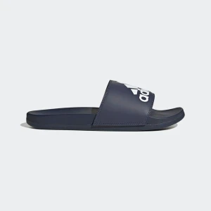 Dép quai ngang siêu nhẹ, êm adidas ADILETTE COMFORT SLIDES, xanh đen Auth H03616