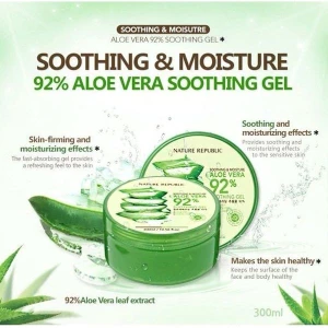 Gel lô hội (nha đam) Aloe Vera 92% Soothing Gel Nature Republic