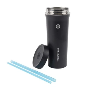 Ly giữ nhiệt kèm ống hút ThermoFlask Mỹ