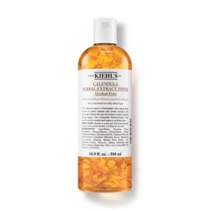 Nước hoa hồng / cân bằng không cồn Kiehl's Calendula Herbal Extract Alcohol-Free Toner 500mL - Chuẩn Mỹ