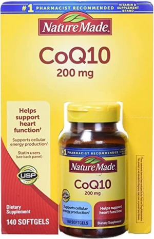 Viên uống bổ trợ tim mạch Nature Made CoQ10 100 mg Mỹ