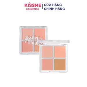 Bảng má hồng nội địa trung 4 ô GoGo Tales Soft Mist Naked Feeling Blush