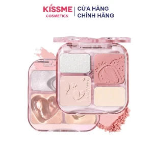 Bảng Phấn Má & Highlight 4 Ô Veecci 9g